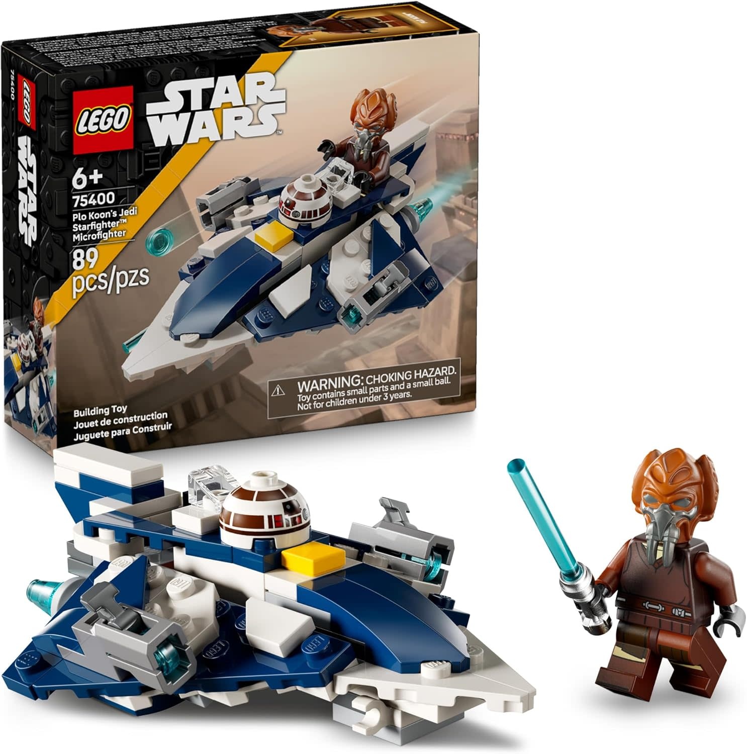 Lego Lego Star Wars Plo Koons' Jedi Starfighter Microfighter
