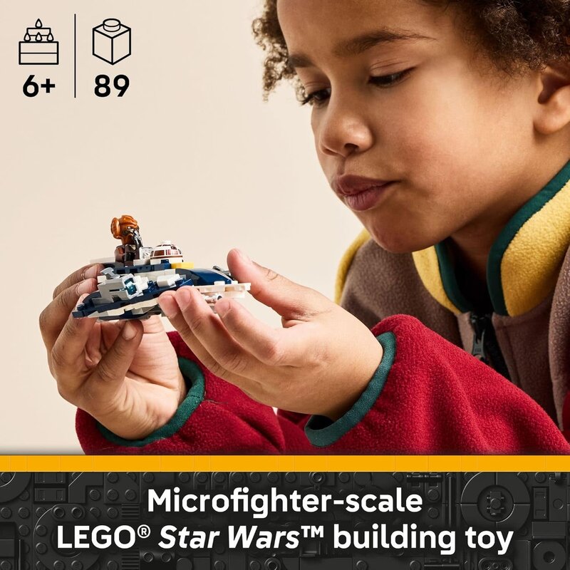 Lego Lego Star Wars Plo Koons' Jedi Starfighter Microfighter