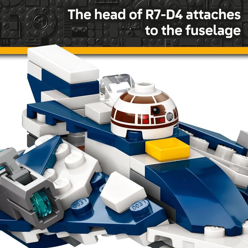 Lego Lego Star Wars Plo Koons' Jedi Starfighter Microfighter
