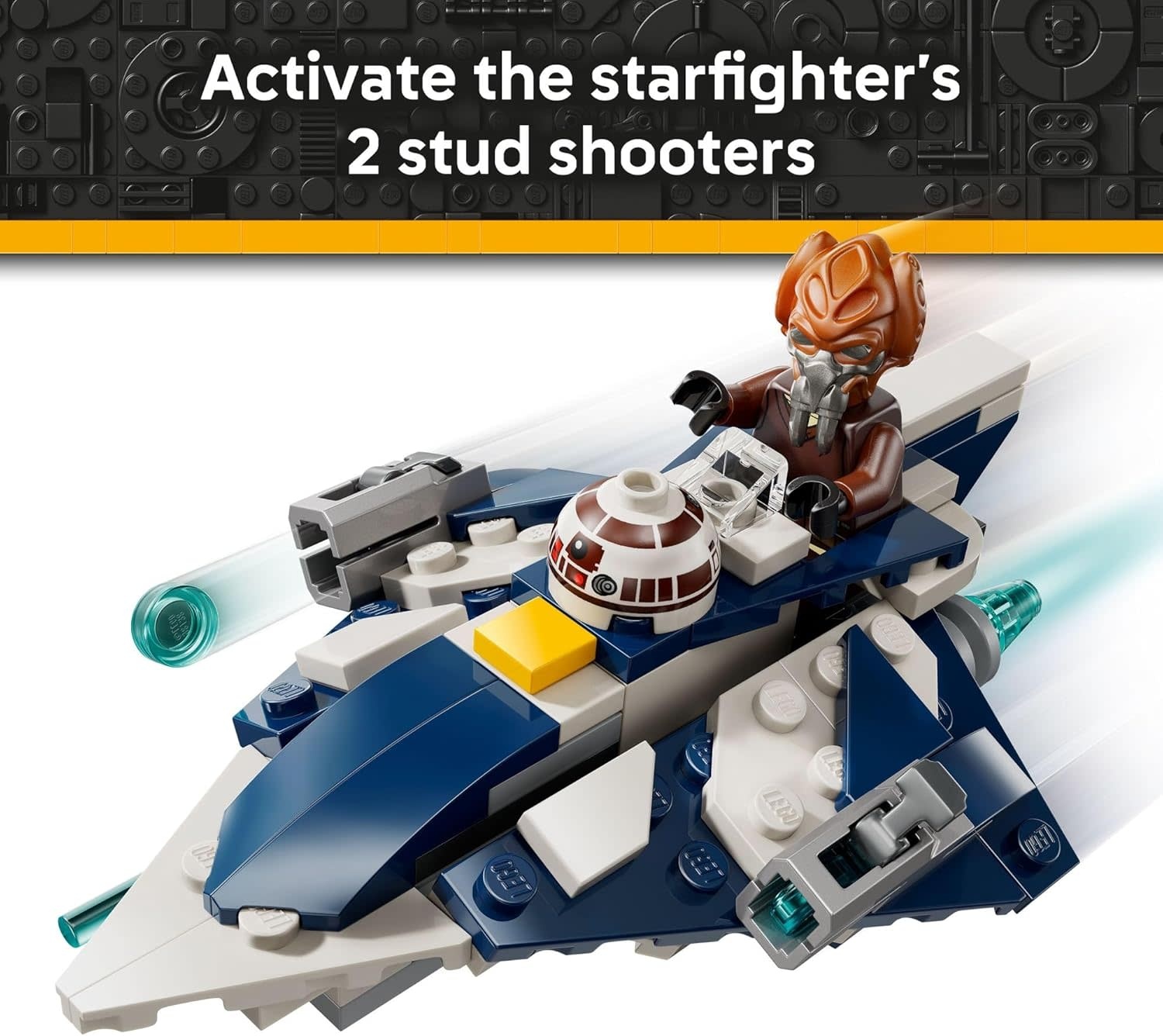 Lego Lego Star Wars Plo Koons' Jedi Starfighter Microfighter