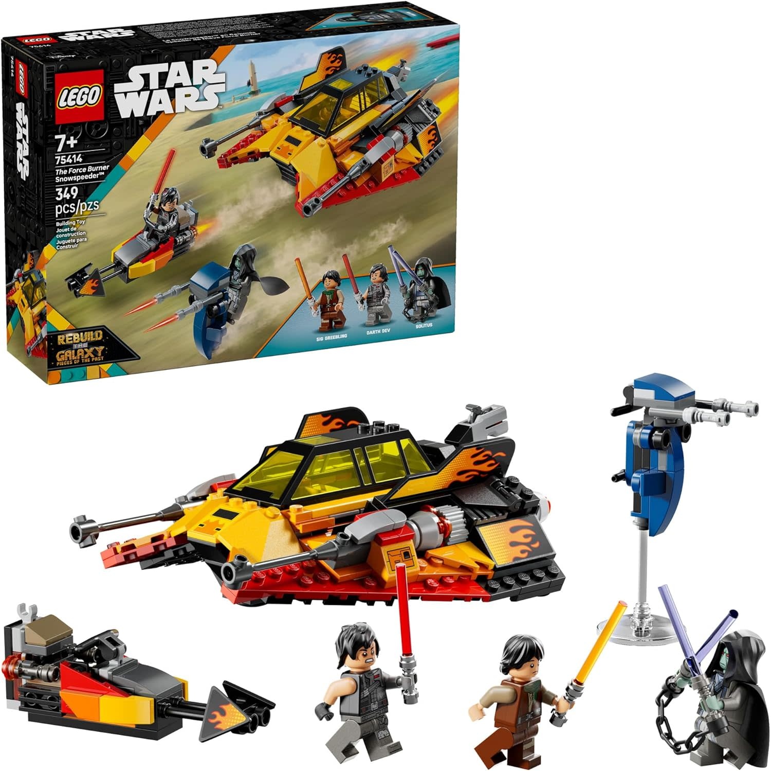 Lego Lego Star Wars The Force Burner Snowspeeder