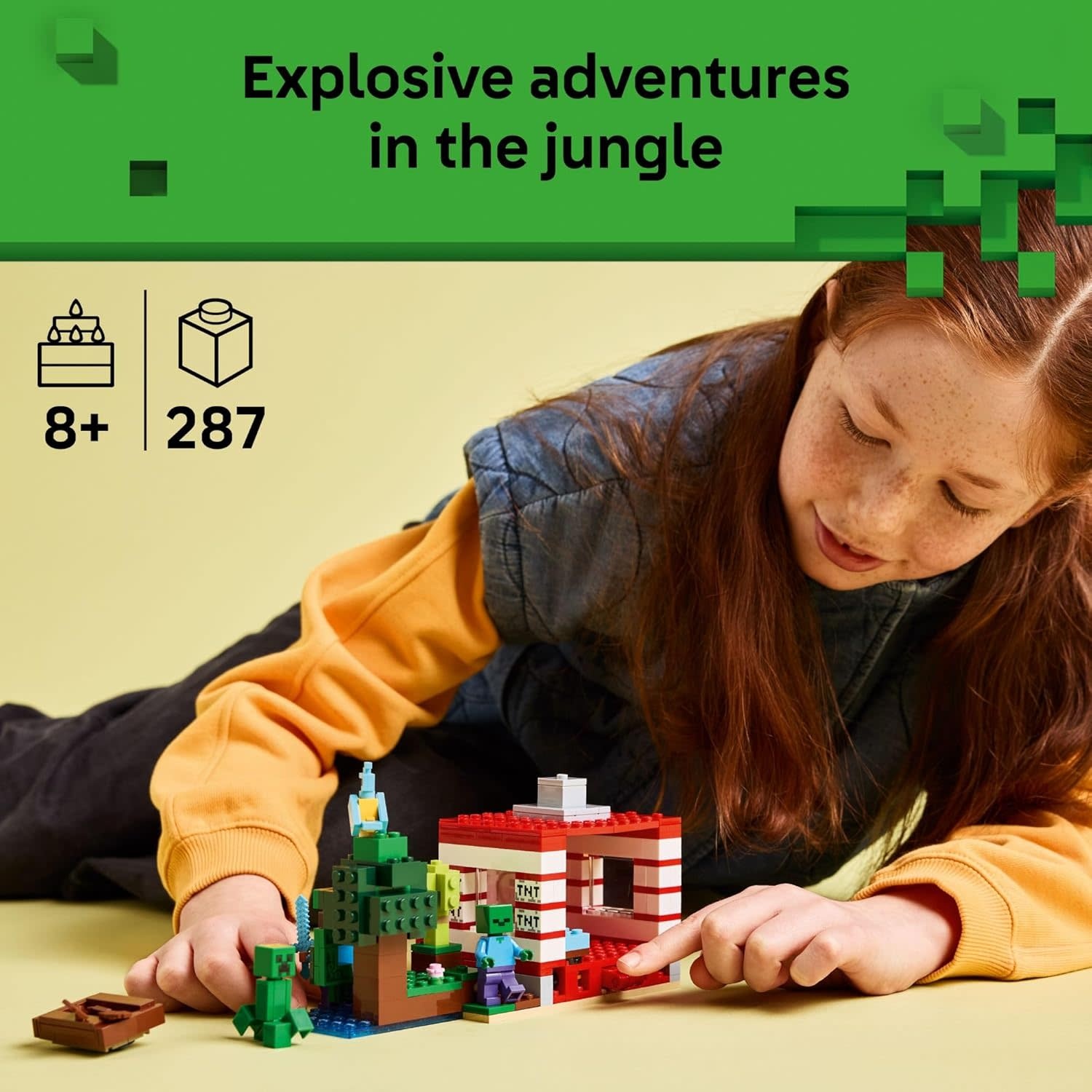 Lego Lego Minecraft The Jungle House