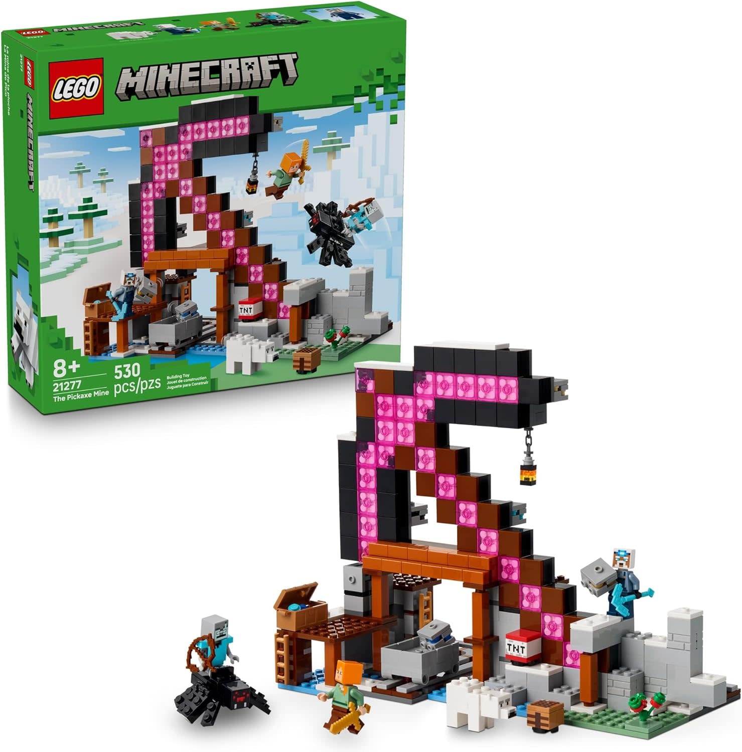 Lego Lego Minecraft The Pickaxe Mine