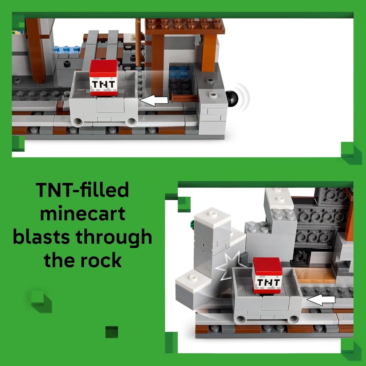 Lego Lego Minecraft The Pickaxe Mine