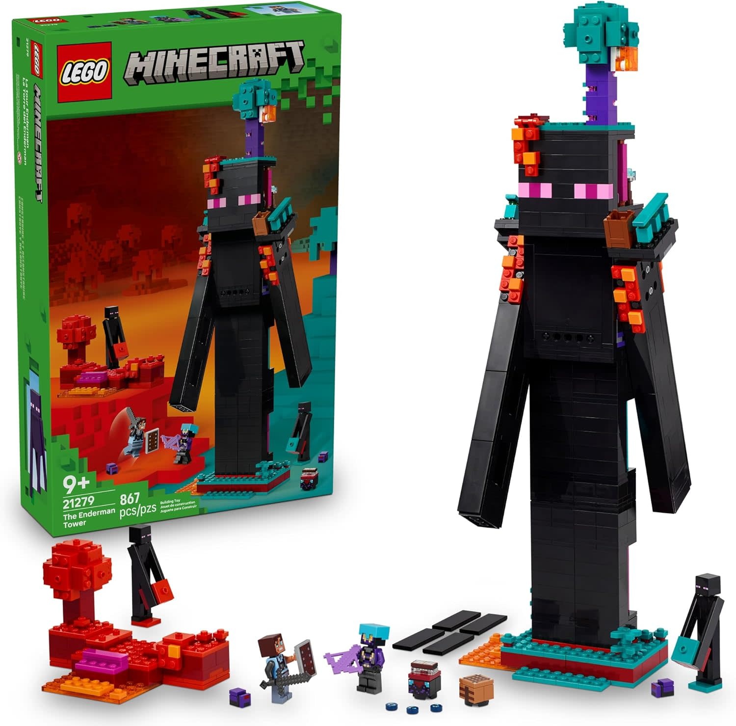 Lego Lego Minecraft The Enderman Tower