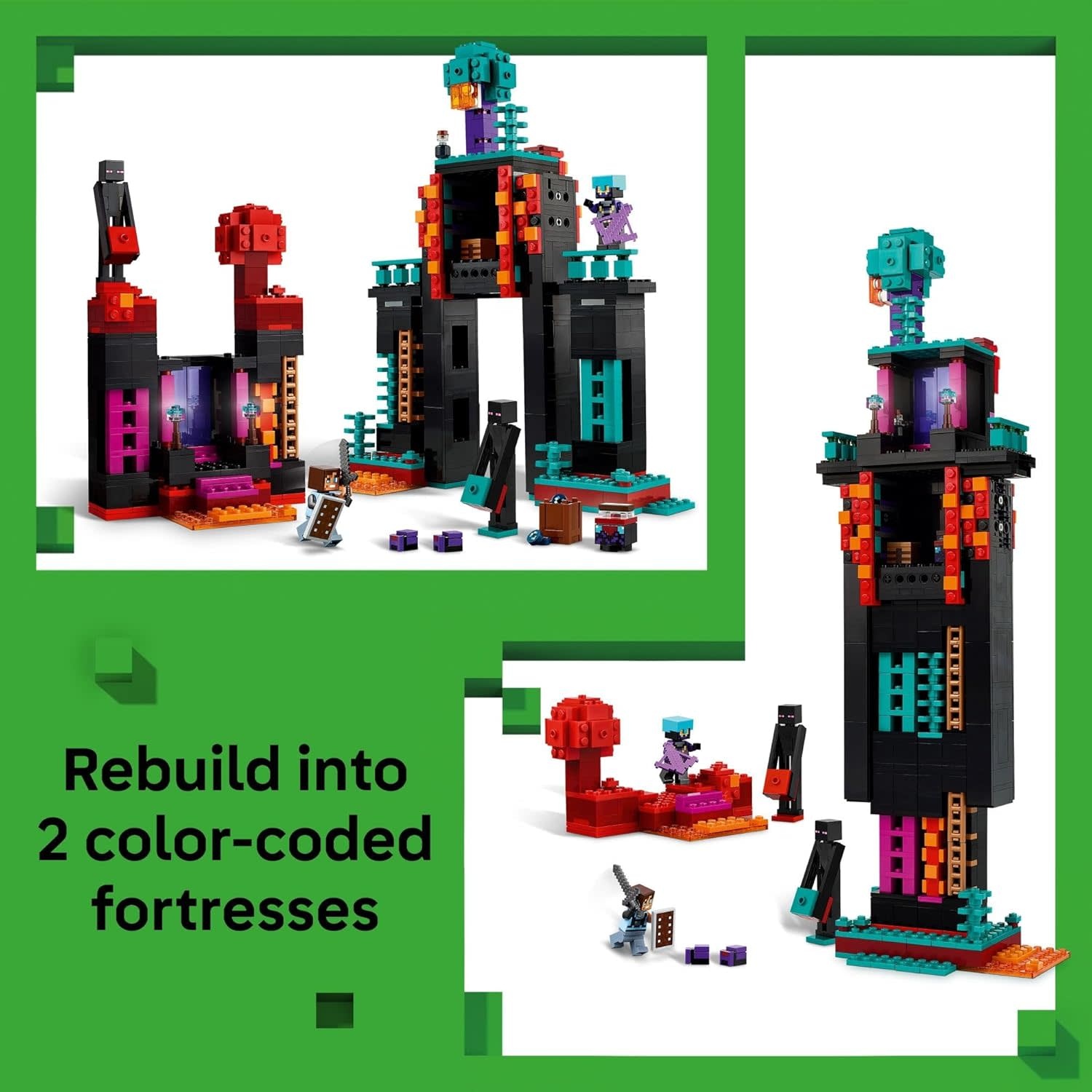 Lego Lego Minecraft The Enderman Tower