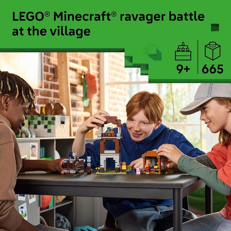 Lego Lego Minecraft The Pillager Outpost and Ravager