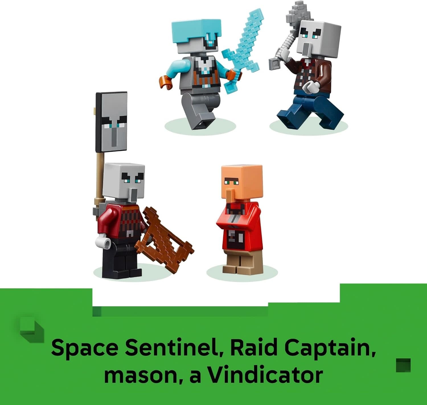 Lego Lego Minecraft The Pillager Outpost and Ravager