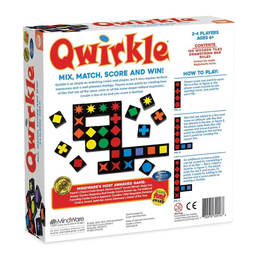 Mindware Qwirkle Game