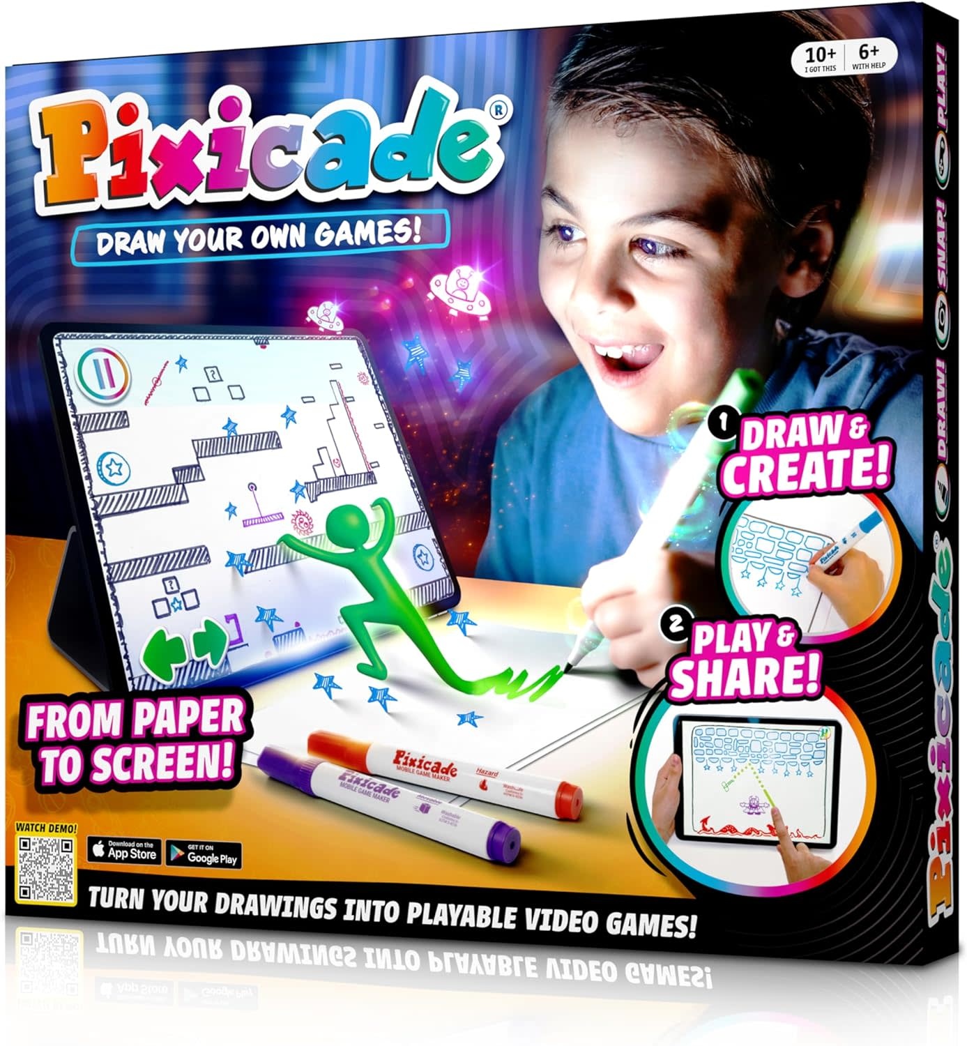 Abacus Pixicade Draw Your Own Games