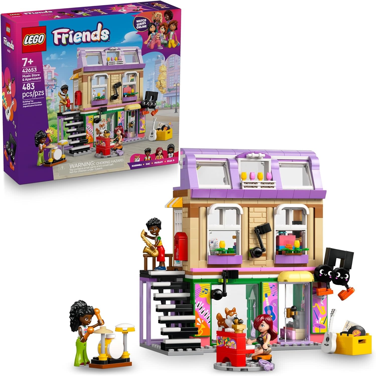 Lego Lego Friends Music Store & Apartment