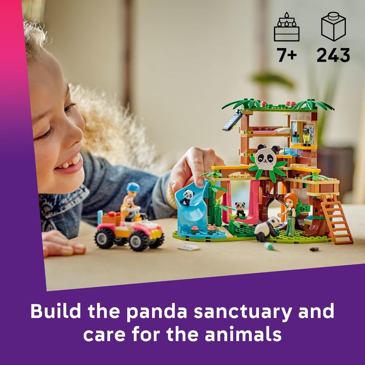 Lego Lego Friends Panda Sactuary Animal Care