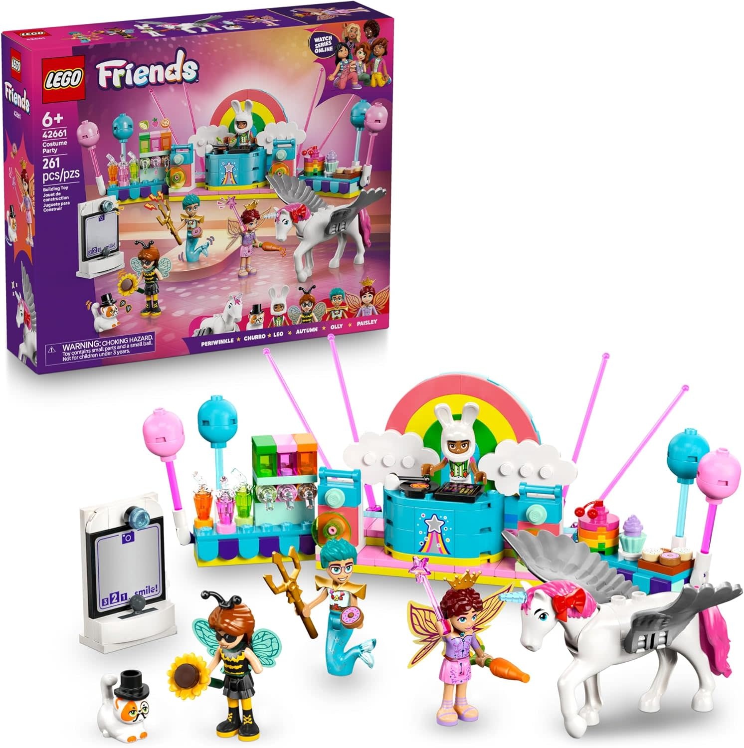 Lego Lego Friends Costume Party with Unicorn & Fairy