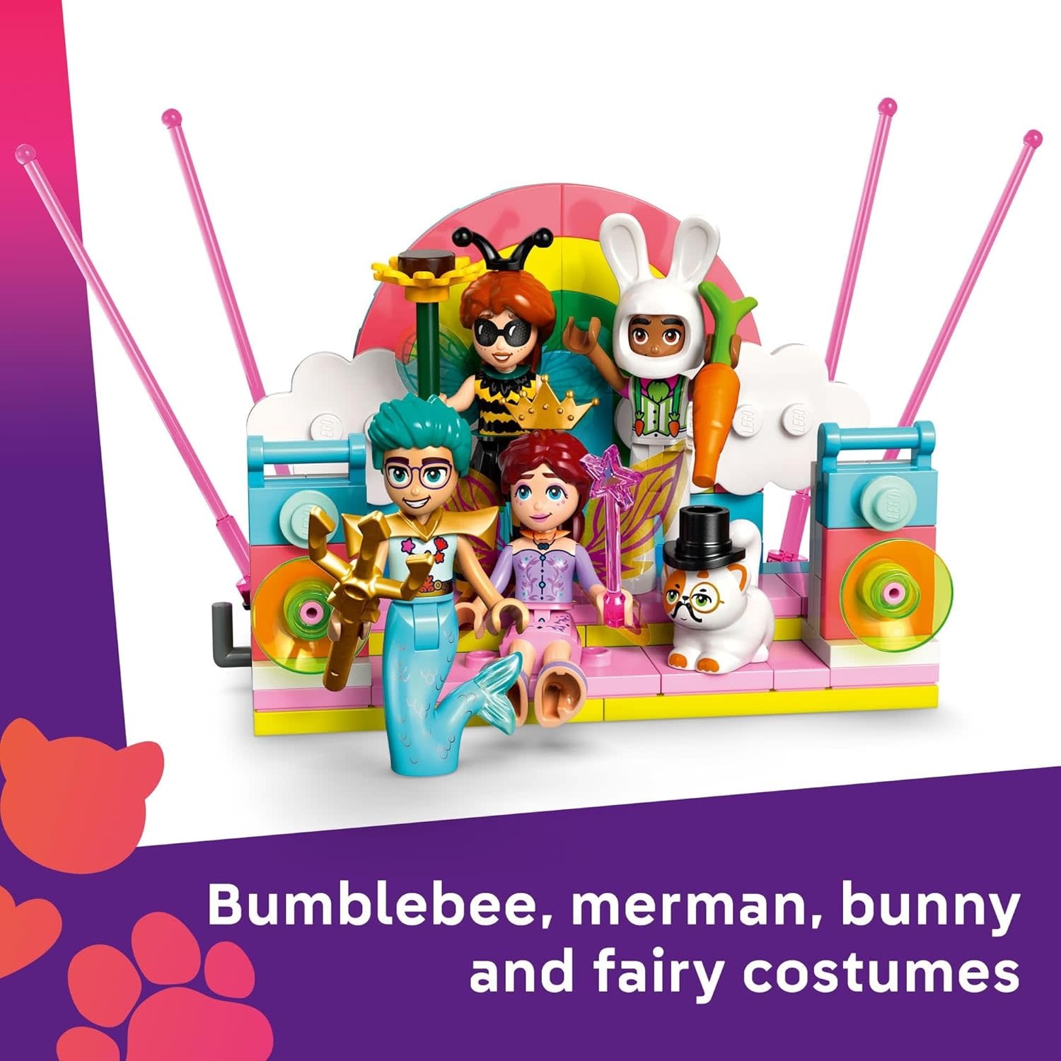 Lego Lego Friends Costume Party with Unicorn & Fairy