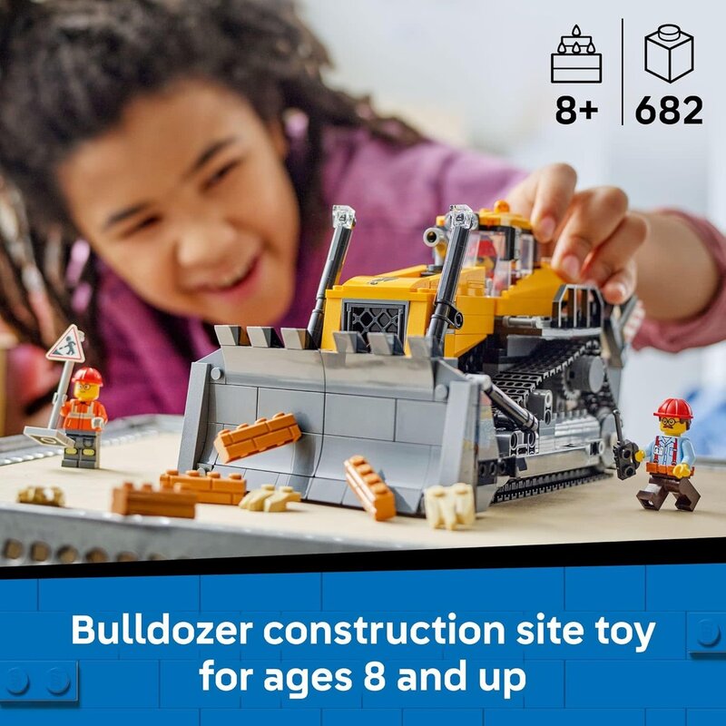 Lego Lego City Yellow Bulldozer
