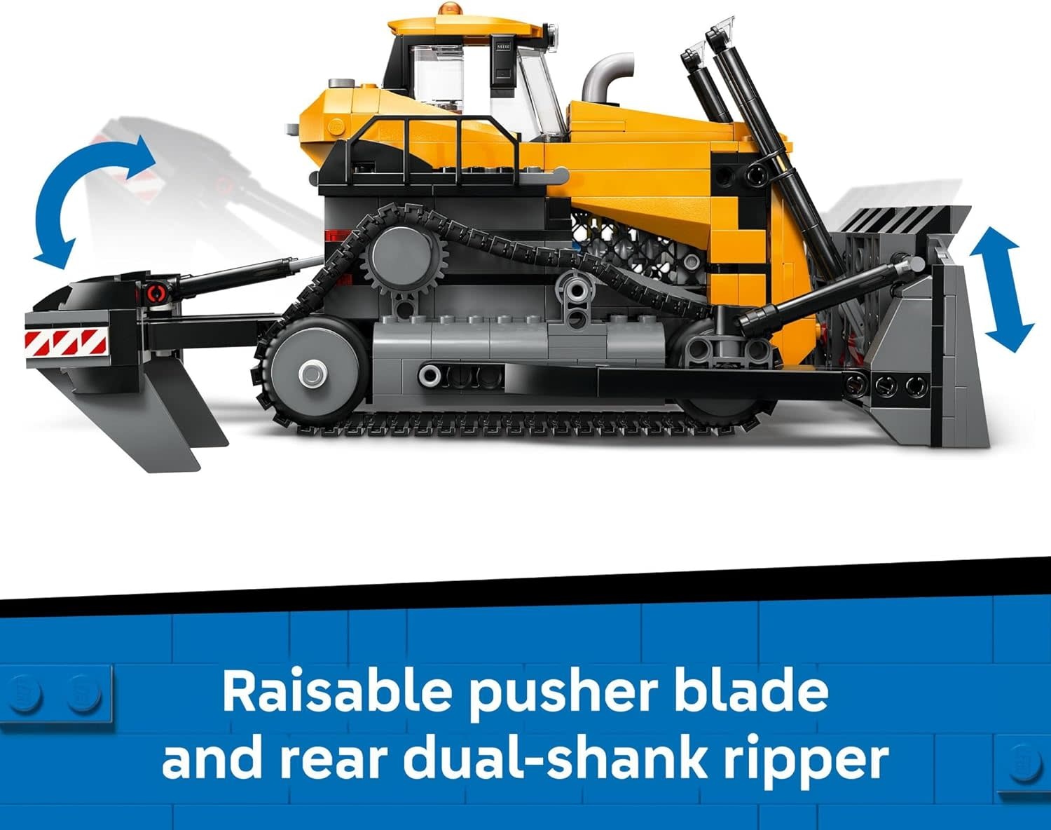 Lego Lego City Yellow Bulldozer