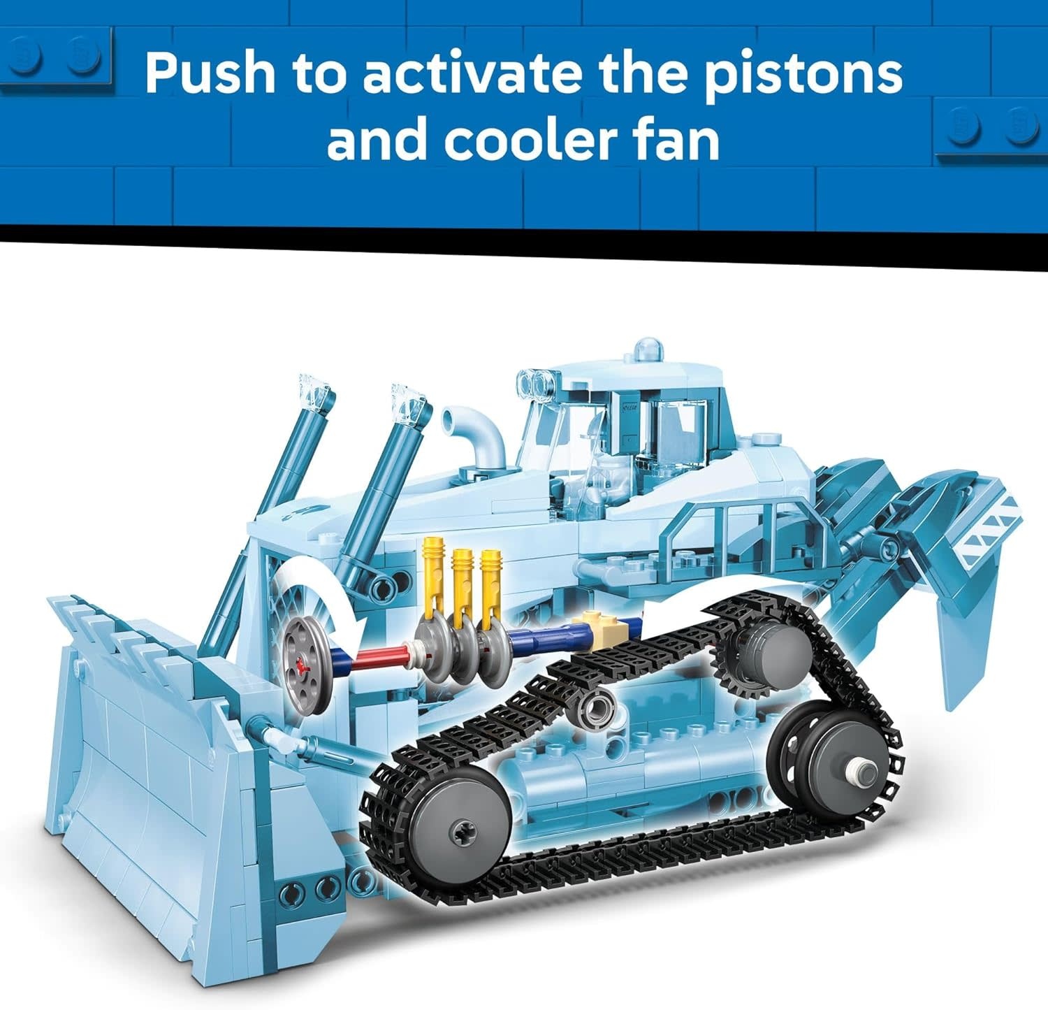 Lego Lego City Yellow Bulldozer