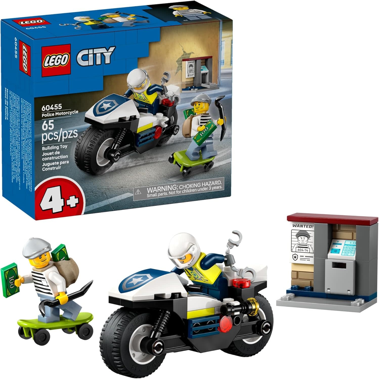 Lego Lego City Police Motorcycle Chase