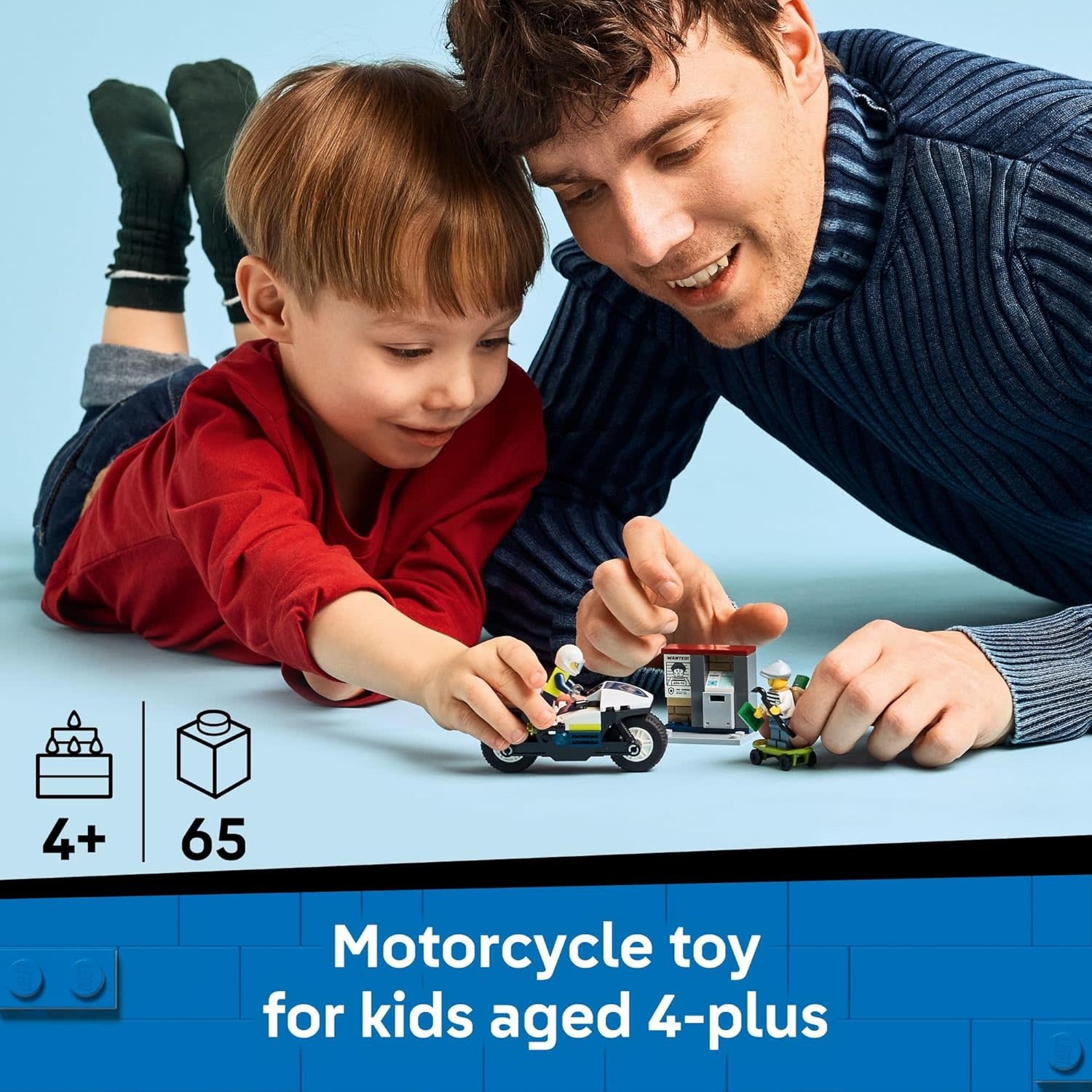 Lego Lego City Police Motorcycle Chase