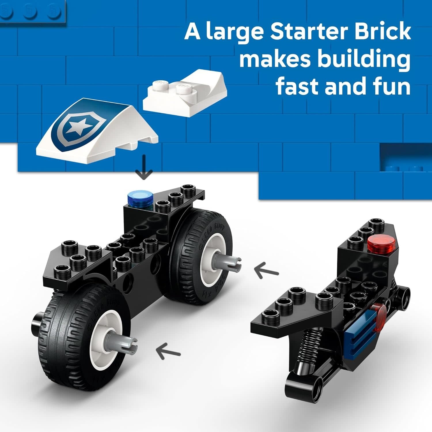 Lego Lego City Police Motorcycle Chase