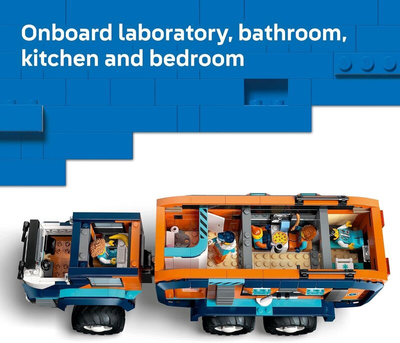 Lego Lego City  Artic Explorer Science Lab Truck