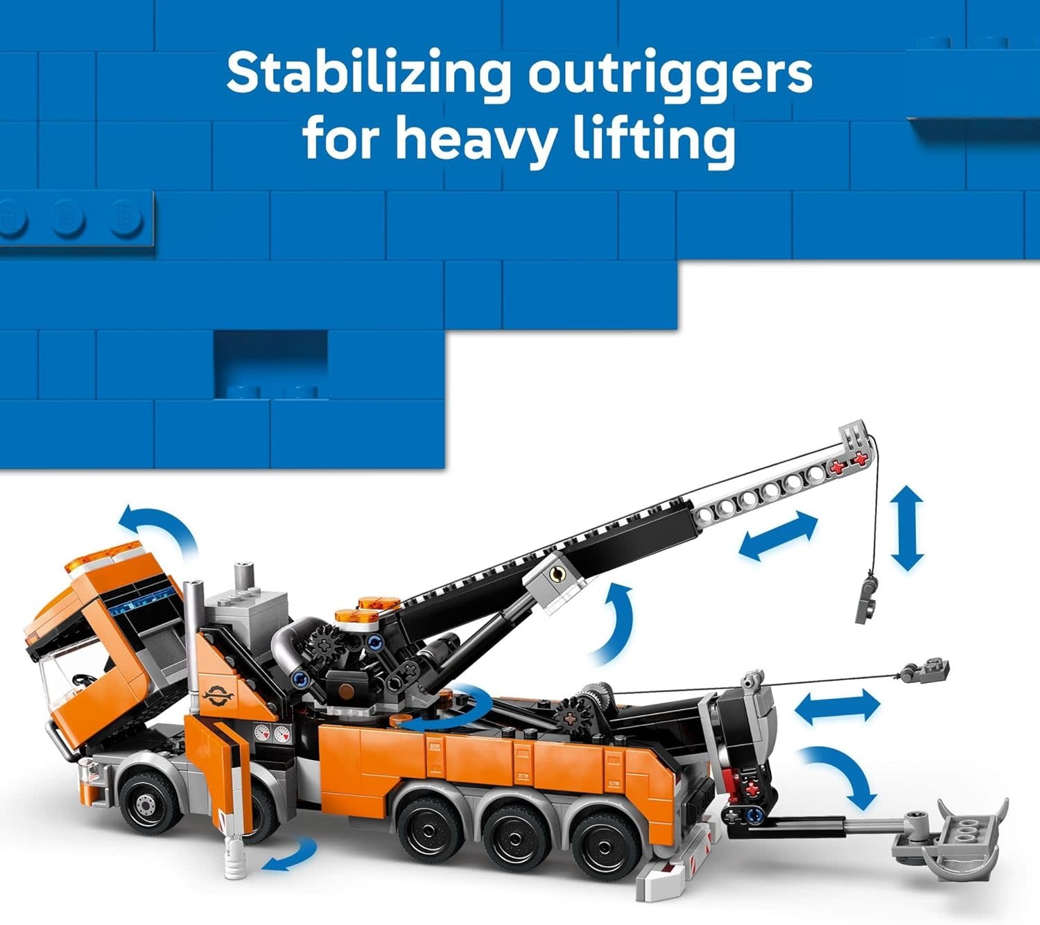 Lego Lego City Heavy Duty Recovery Tow Truck