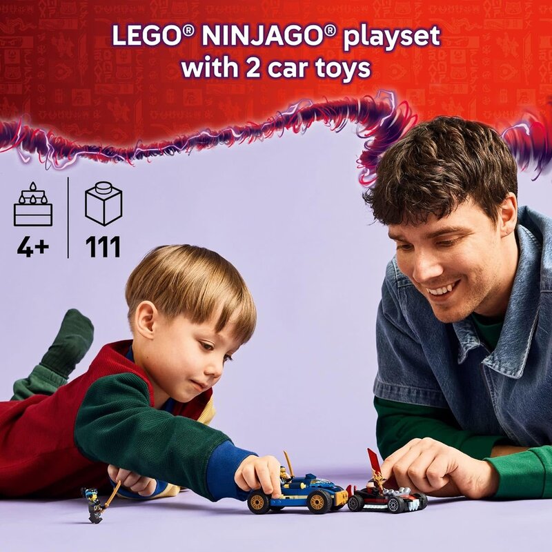 Lego Lego Ninjago Rogue vs Drix Race Car Duel