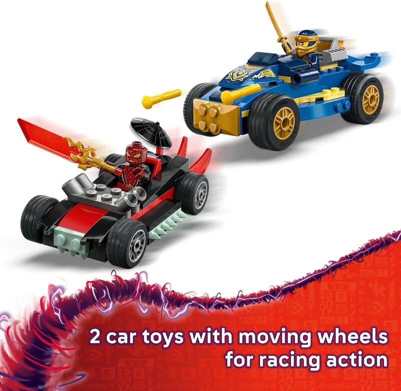 Lego Lego Ninjago Rogue vs Drix Race Car Duel