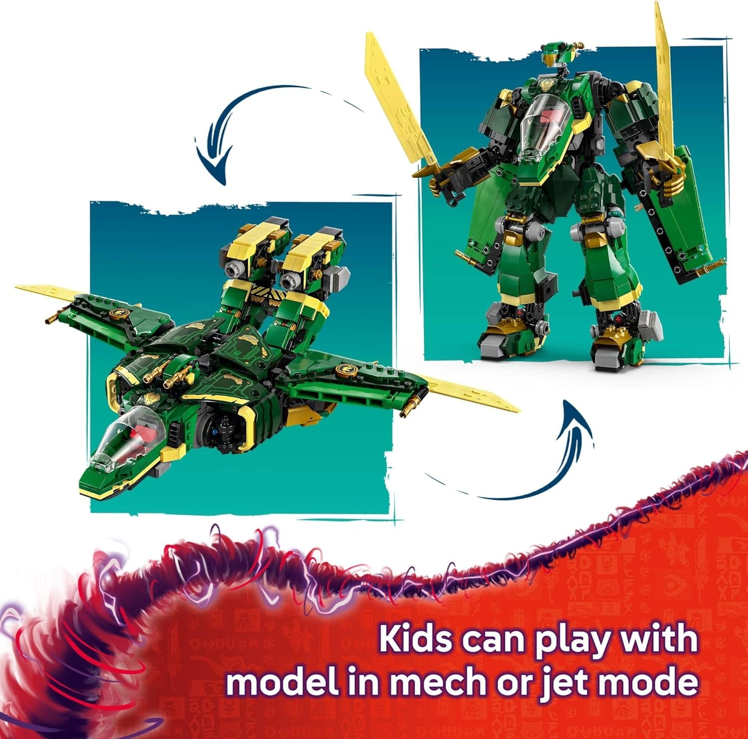 Lego Lego Ninjago Lloyd's Jet Mech