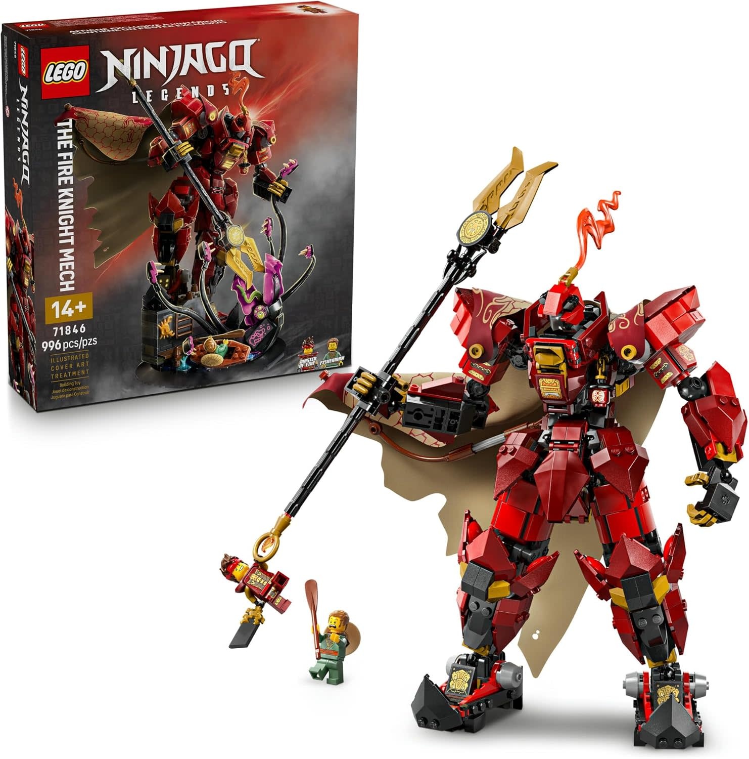 Lego Lego Ninjago The Fire Knight Mech