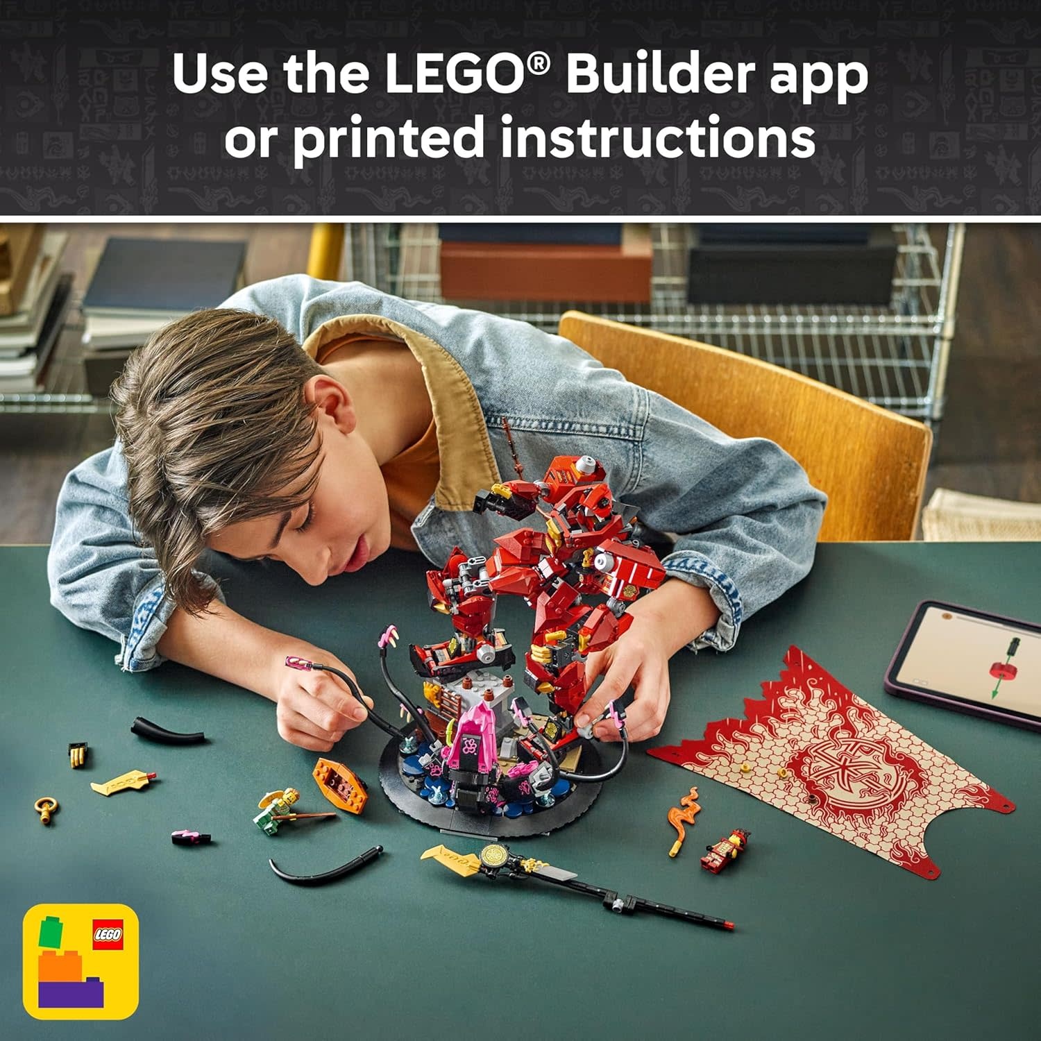 Lego Lego Ninjago The Fire Knight Mech