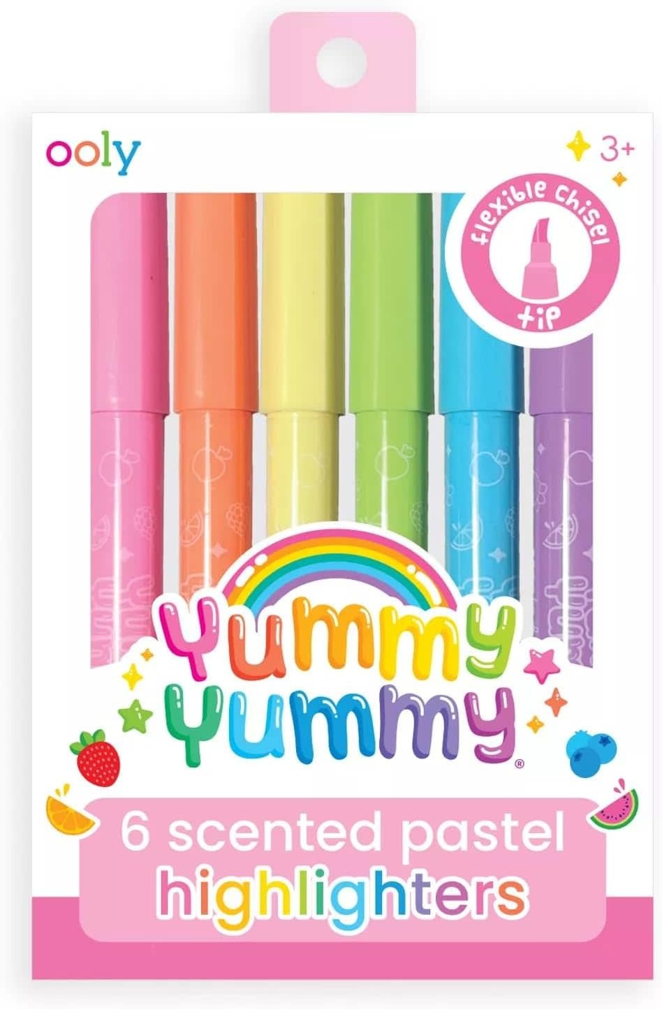 Ooly Yummy Yummy Fruit Scented Highlighters 6pcs