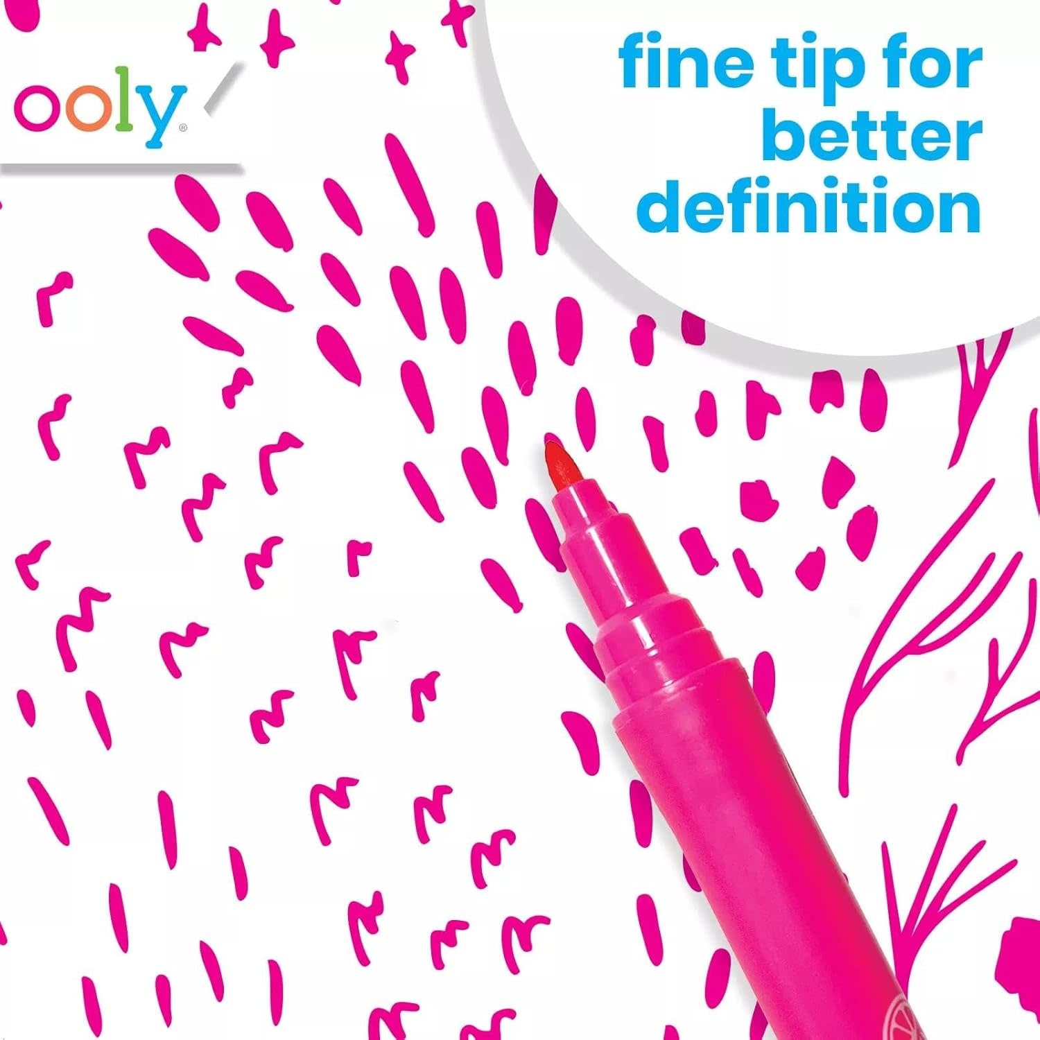 Ooly Yummy Yummy Fruit Scented Markers 12s