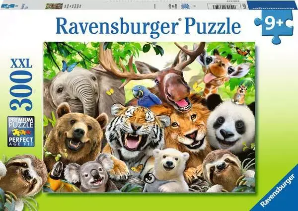 Ravensburger Ravensburger Puzzle 300pc Exotic Animals Selfie