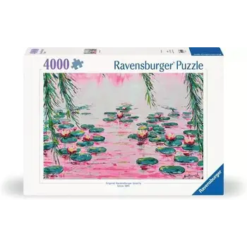 Ravensburger Ravensburger Puzzle 4000pc Pink Water Lililes