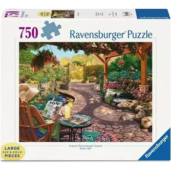 Ravensburger Ravensburger Puzzle 750pc Large Format Cozy Backyard Bliss