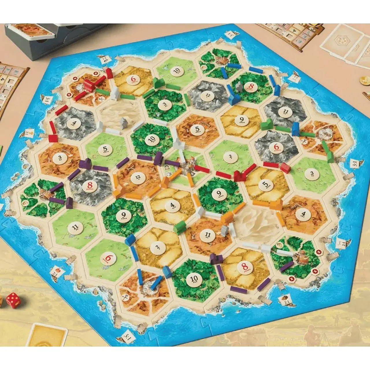 Catan Studios Catan Traders & Barbarians 6th Edition 5-6 Player Expansion
