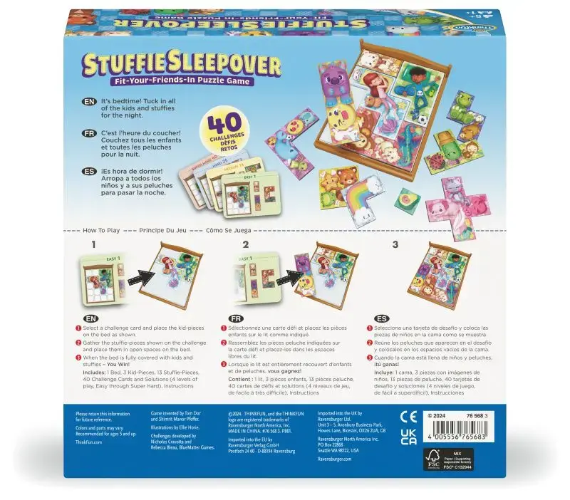 Thinkfun Thinkfun Stuffie Sleepover Game