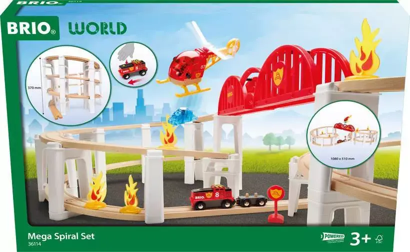 Brio Brio World Mega Spiral Train Set