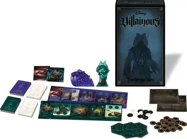 Ravensburger Disney's Villainous Game Expansion Treacherous Tides