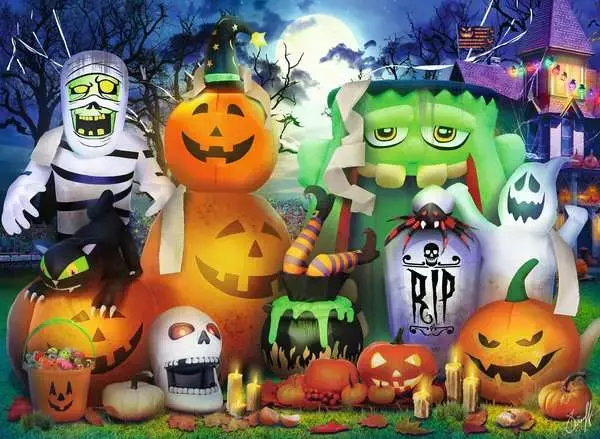 Ravensburger Ravensburger Puzzle 100pc Spooky Fun