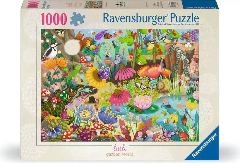 Ravensburger Ravensburger Puzzle 1000pc Little Garden World
