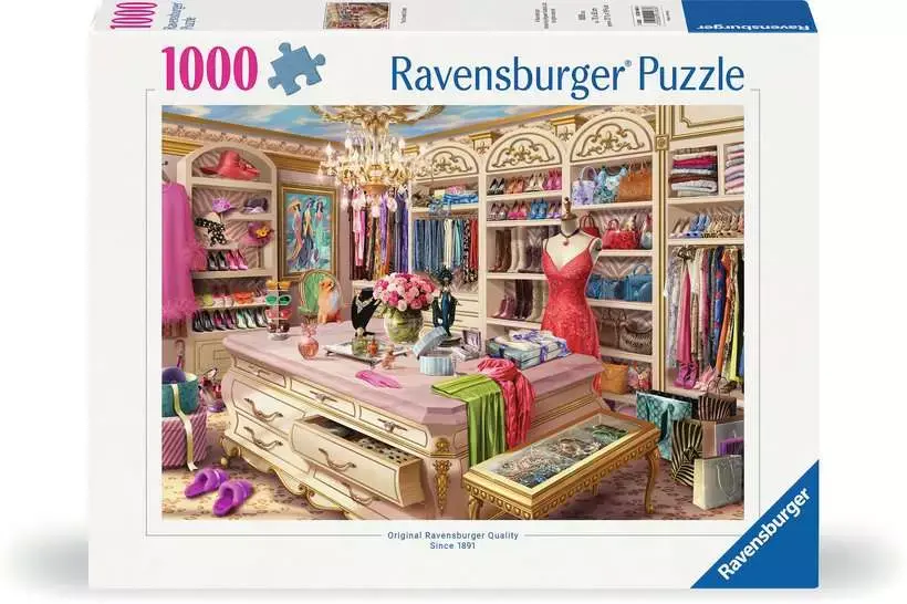Ravensburger Ravensburger Puzzle 1000pc The Coveted Closet