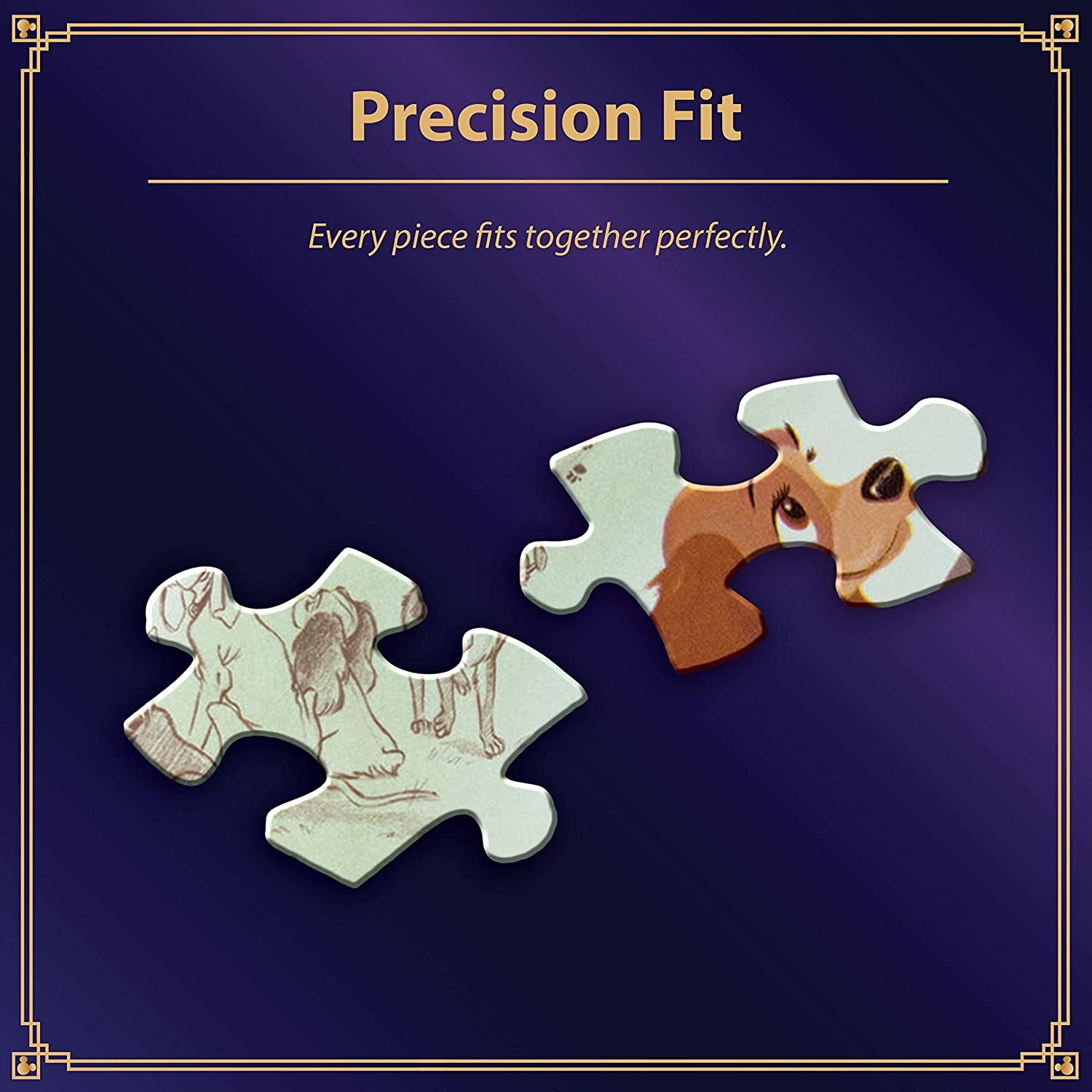 Ravensburger Ravensburger Puzzle 1000pc Disney Treasures Lady