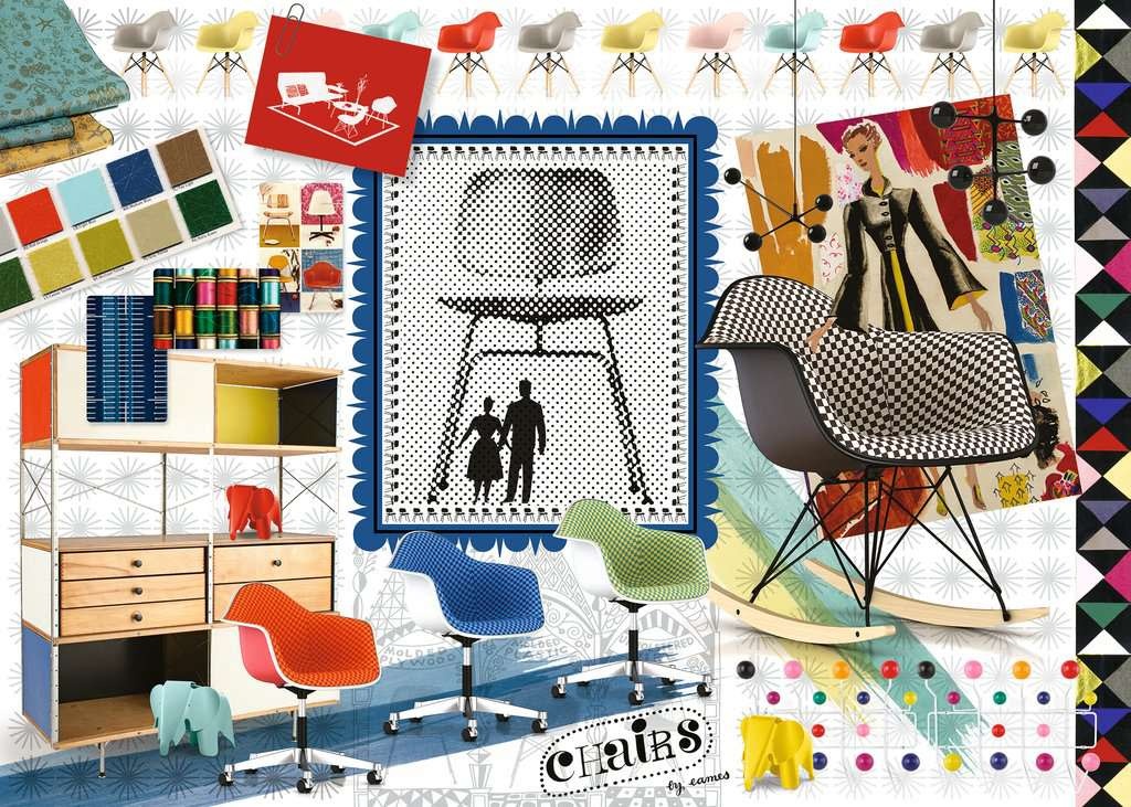 Ravensburger Ravensburger Puzzle 1000pc Eames Design Spectrum