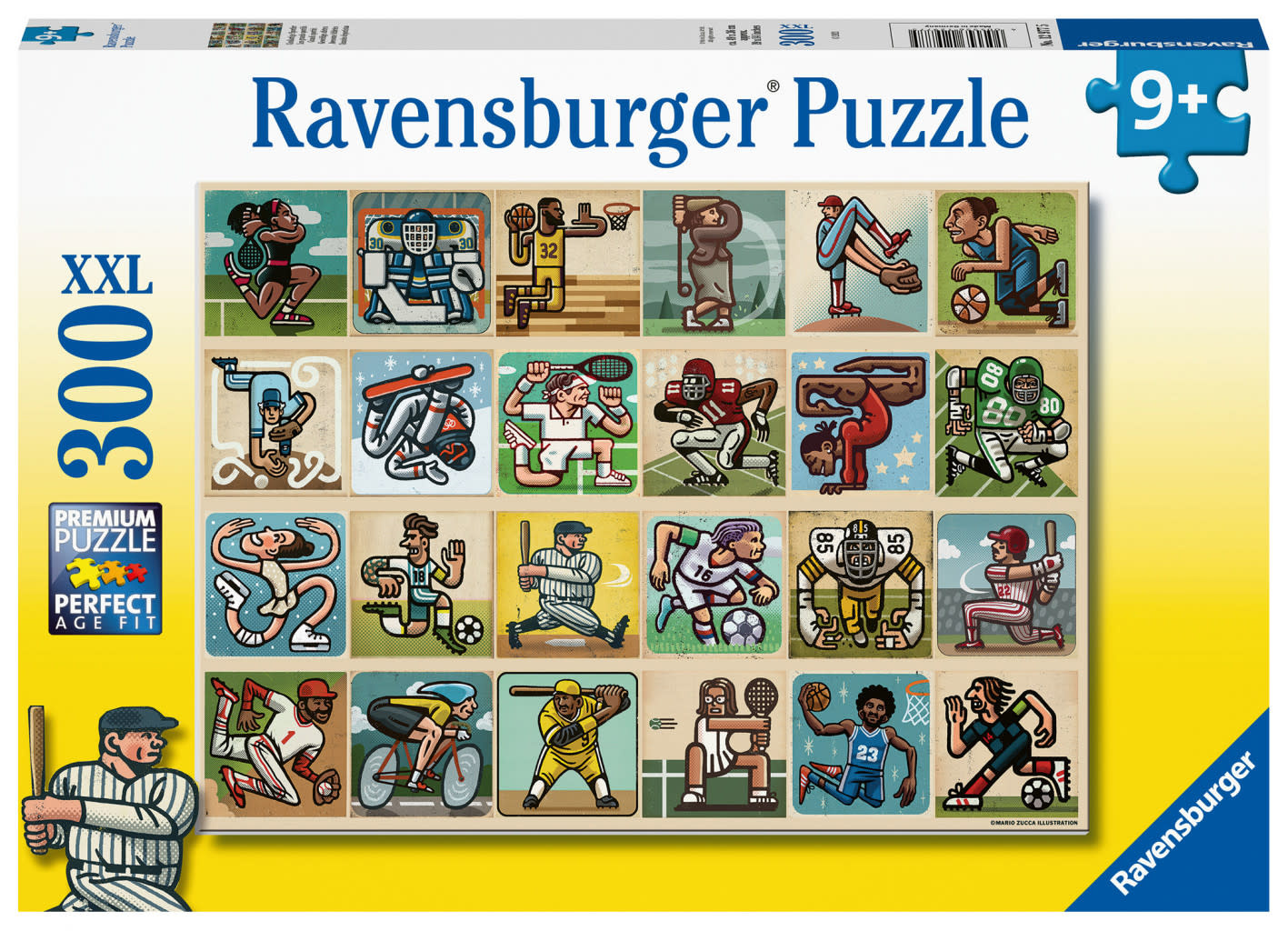 Ravensburger Ravensburger Puzzle 300pc Awesome Athletes