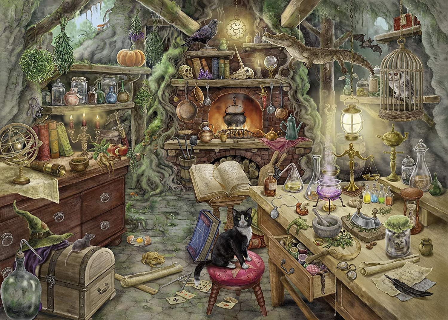 Ravensburger Escape Puzzle 759pc Witch's Kitchen