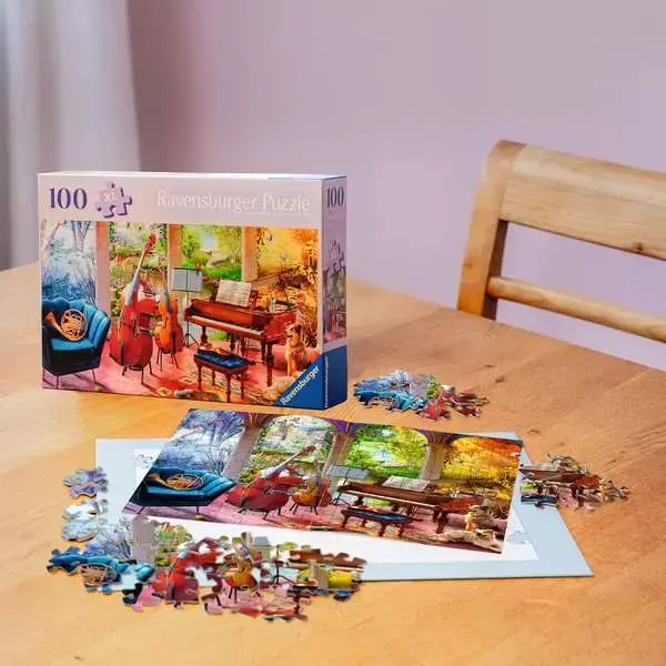 Ravensburger Ravensburger Puzzle 100pc XL Four Seasons