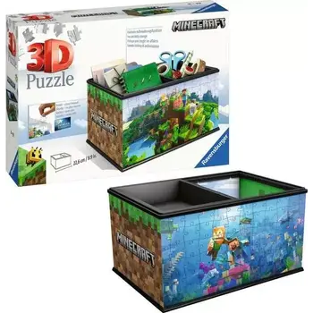 Ravensburger Ravensburger Puzzle 3D Minecraft Storage Box 223pc