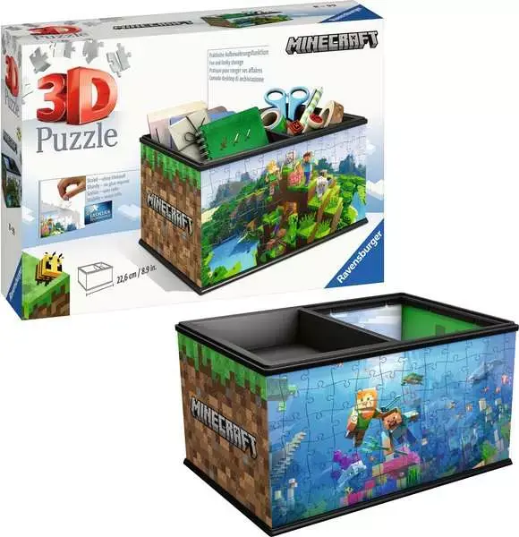 Ravensburger Ravensburger Puzzle 3D Minecraft Storage Box 223pc